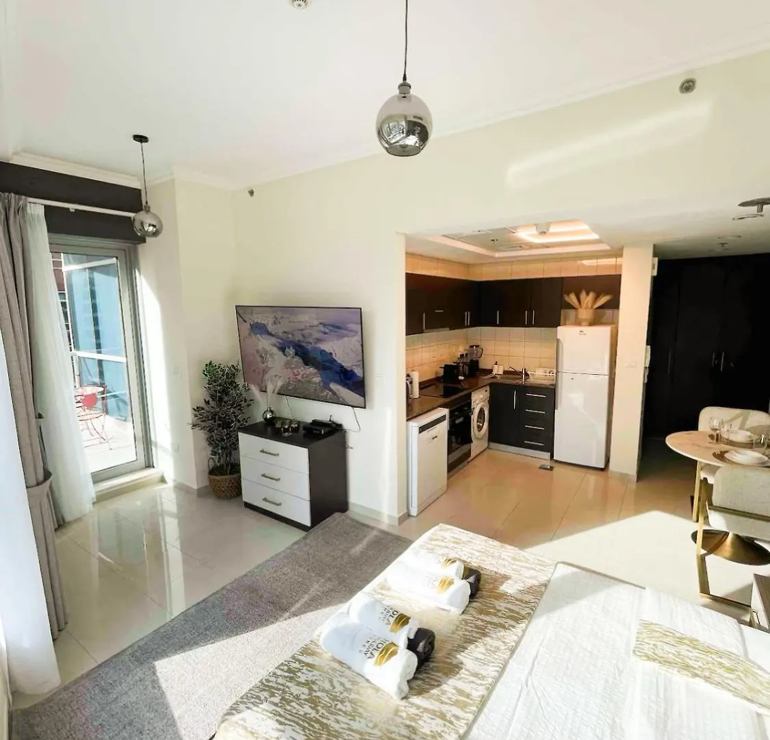 Apartment Cozy Private Studio Marina And Sea View Dubai